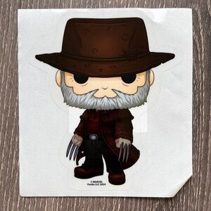 ❤️$3 Marvel Funko Pop Decal Sticker Old Man Logan 2024